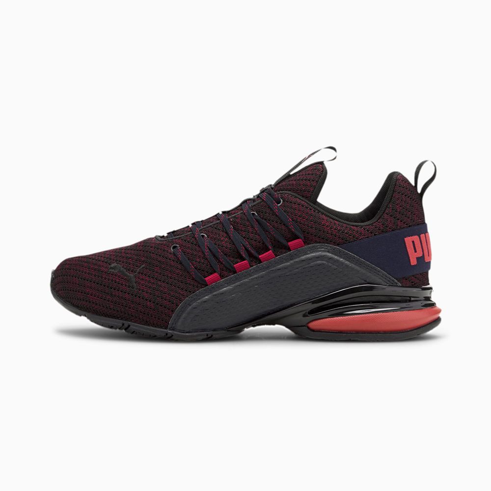 Puma Axelion Ultra Férfi Futócipő - Fekete/Sötét Barna ( Hungary - JAWKN7695 )